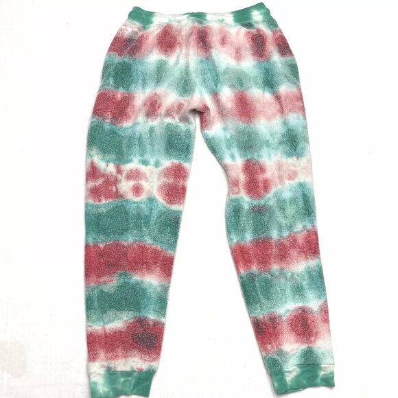 Soft Serve Women’s Tie Dye‎ Fuzzy Jogger/Lounge Pants Size Medium - Picture 4 of 4